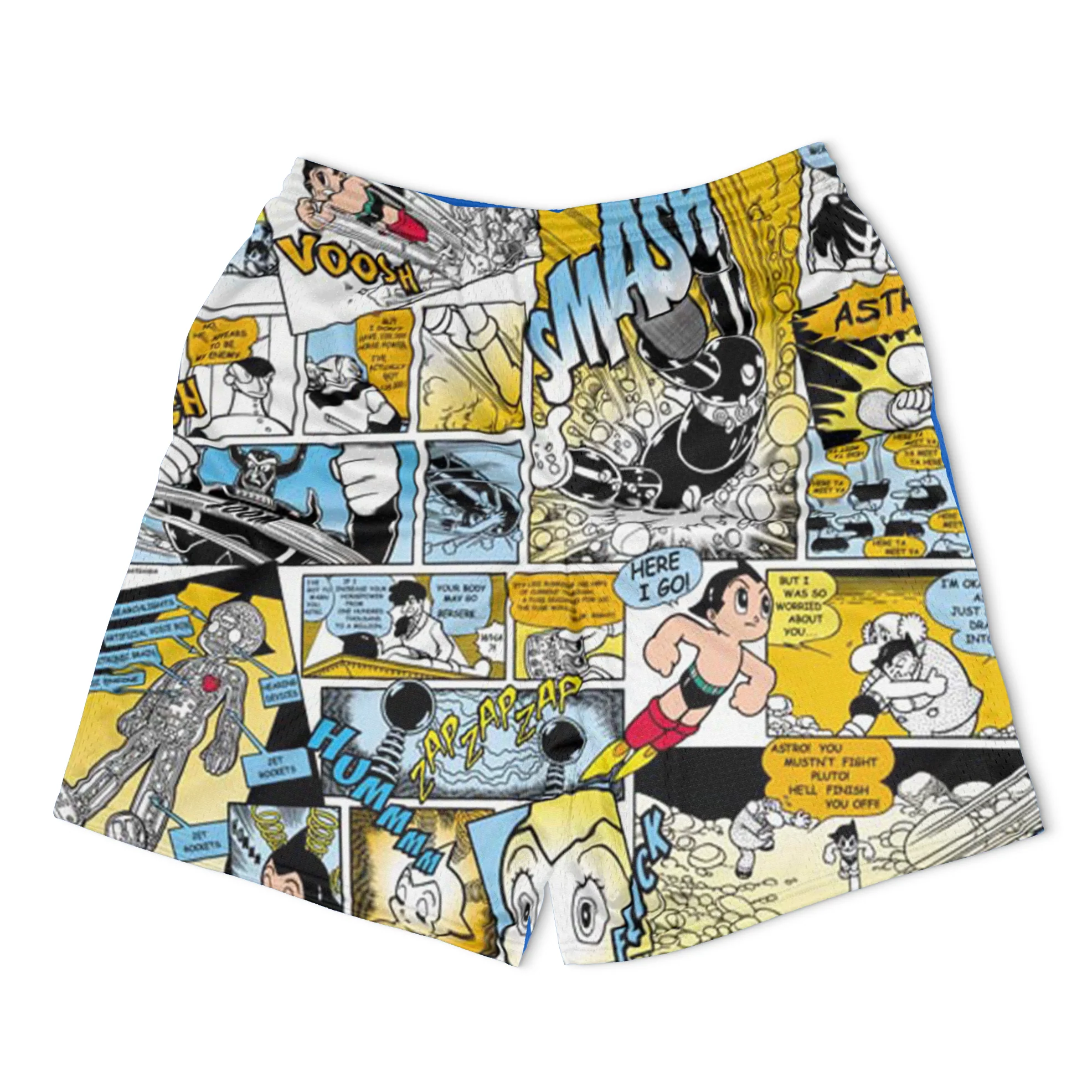ASTRO BOY "COMIC" MESH SHORTS - Image 2