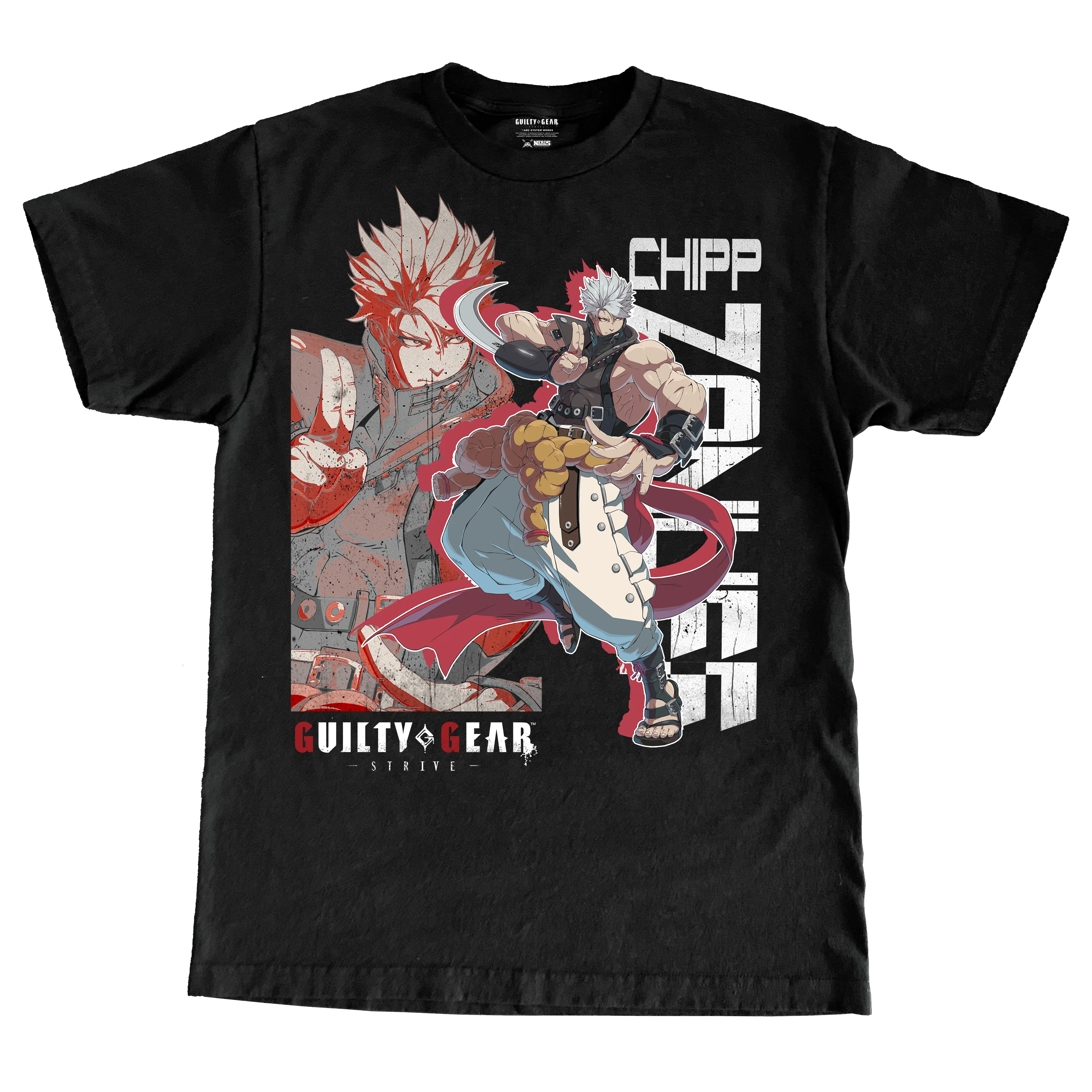 GUILTY GEAR STRIVE CHIPP ZANUFF TSHIRT