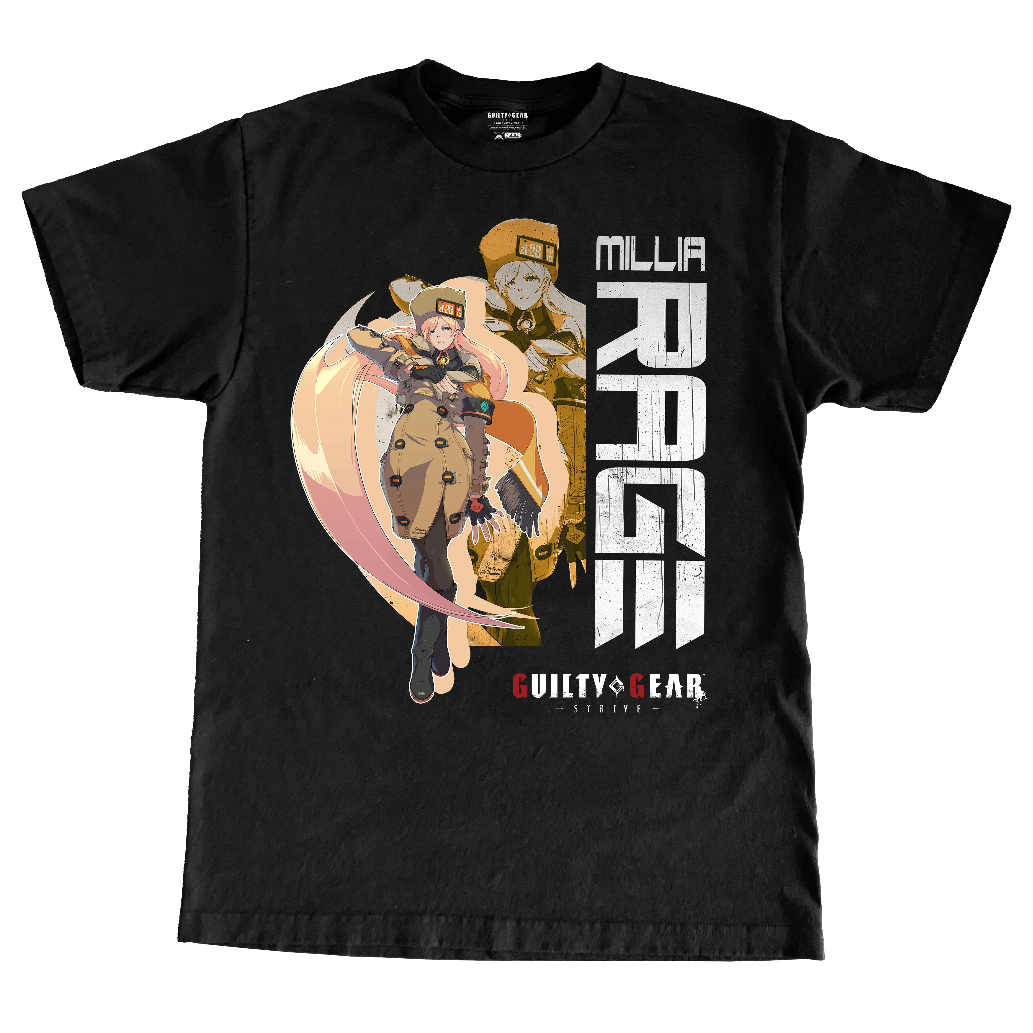 GUILTY GEAR STRIVE MILLIA RAGE TSHIRT