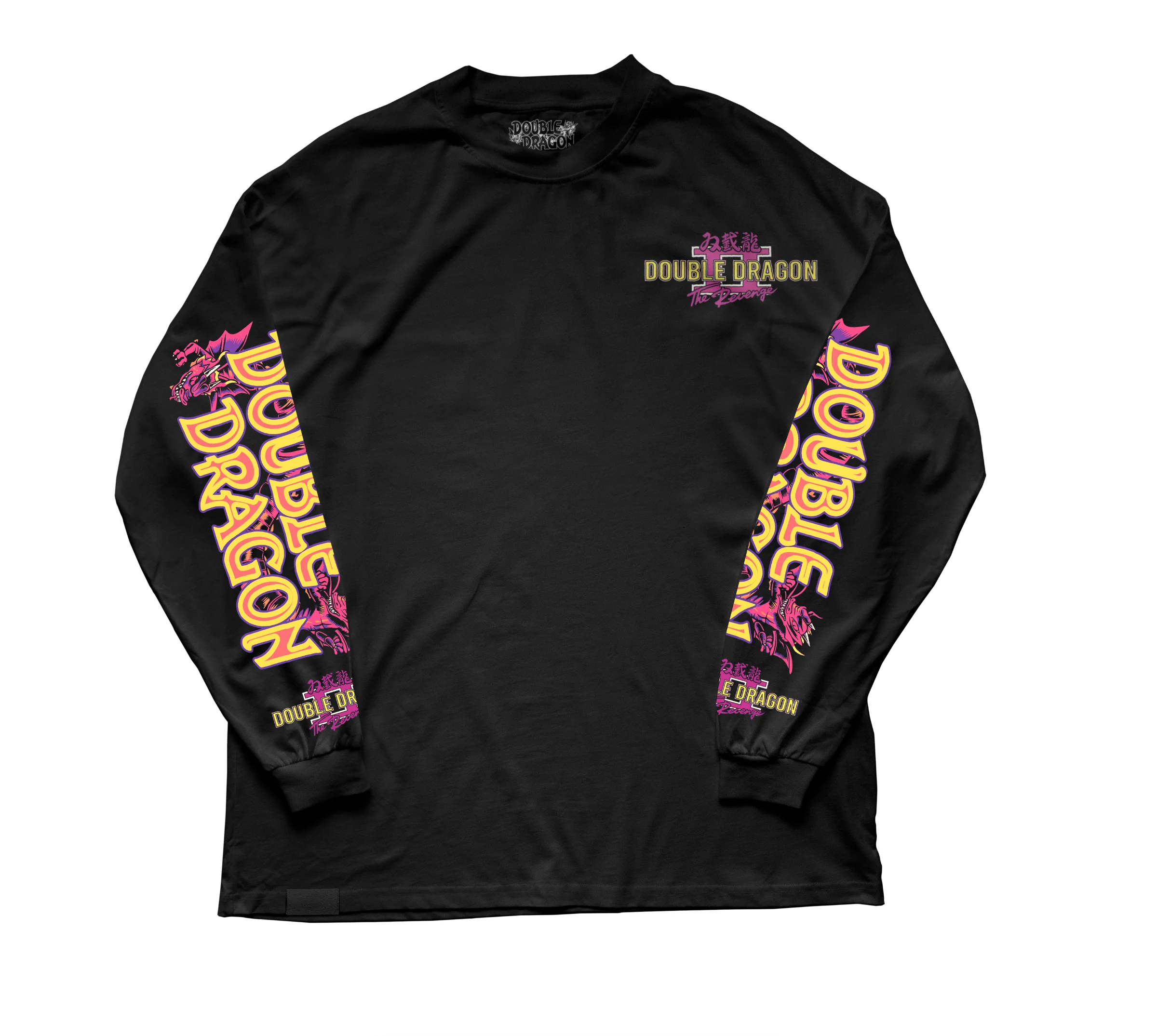 DOUBLE DRAGON II BOX ART LONG SLEEVE - Image 2
