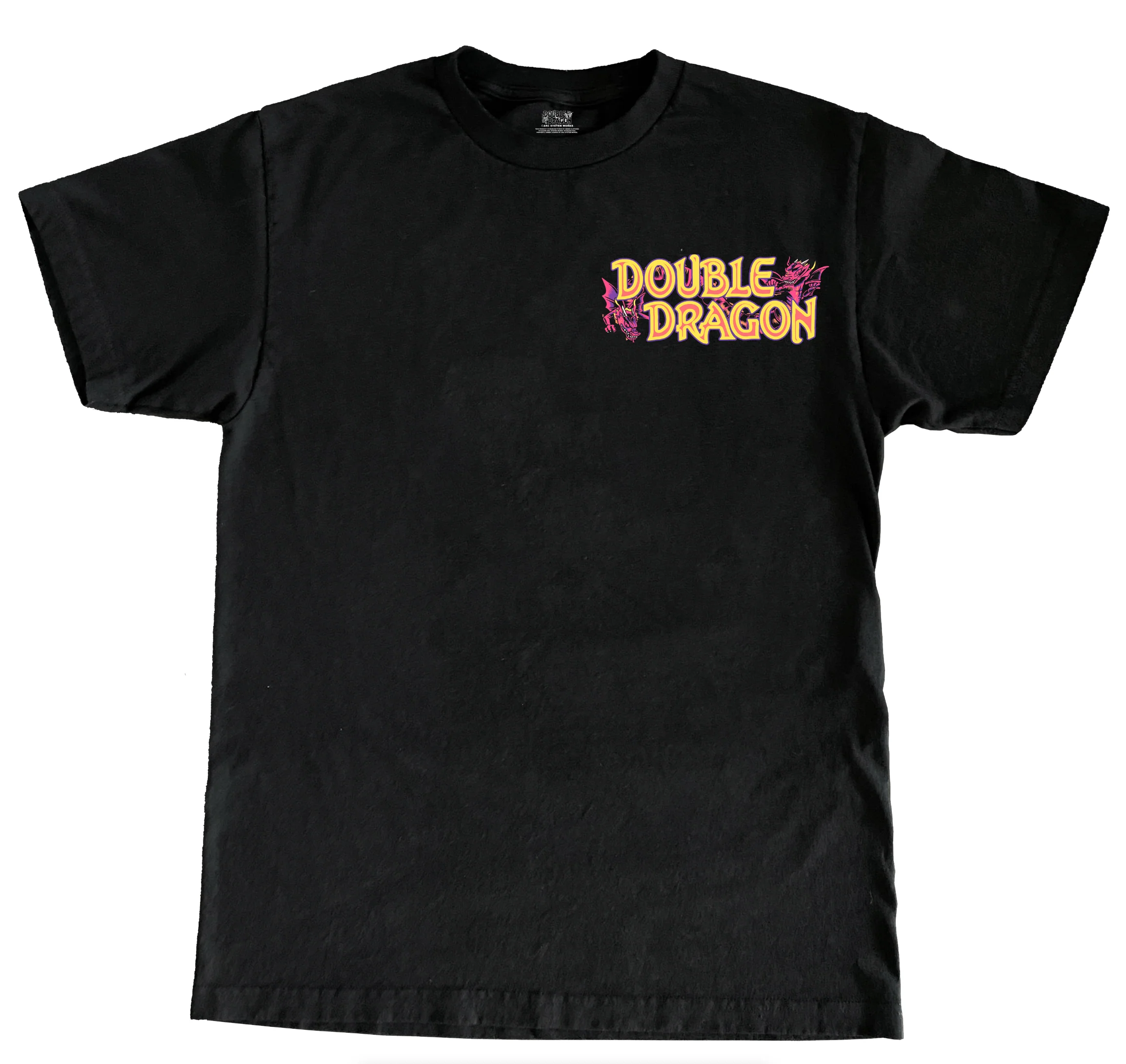 DOUBLE DRAGON II BOX ART TEE (DOUBLE SIDED PRINT) - Image 2