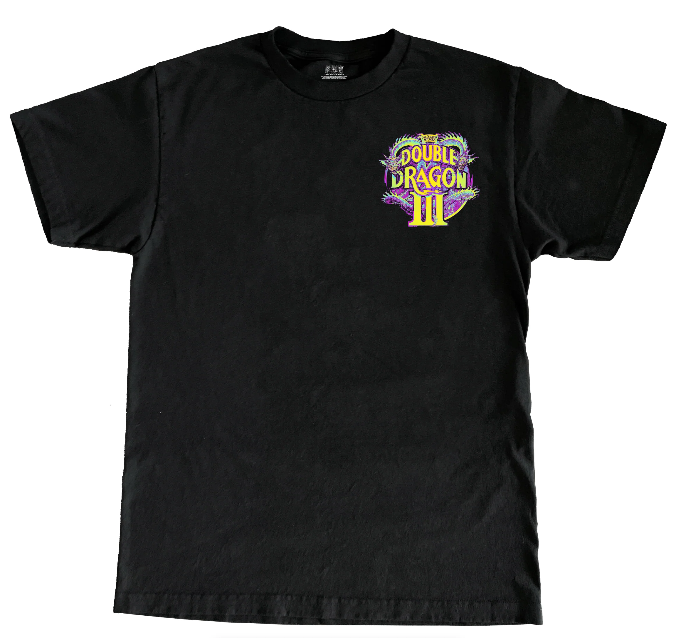 DOUBLE DRAGON III BOX ART TEE (DOUBLE SIDED PRINT) - Image 2