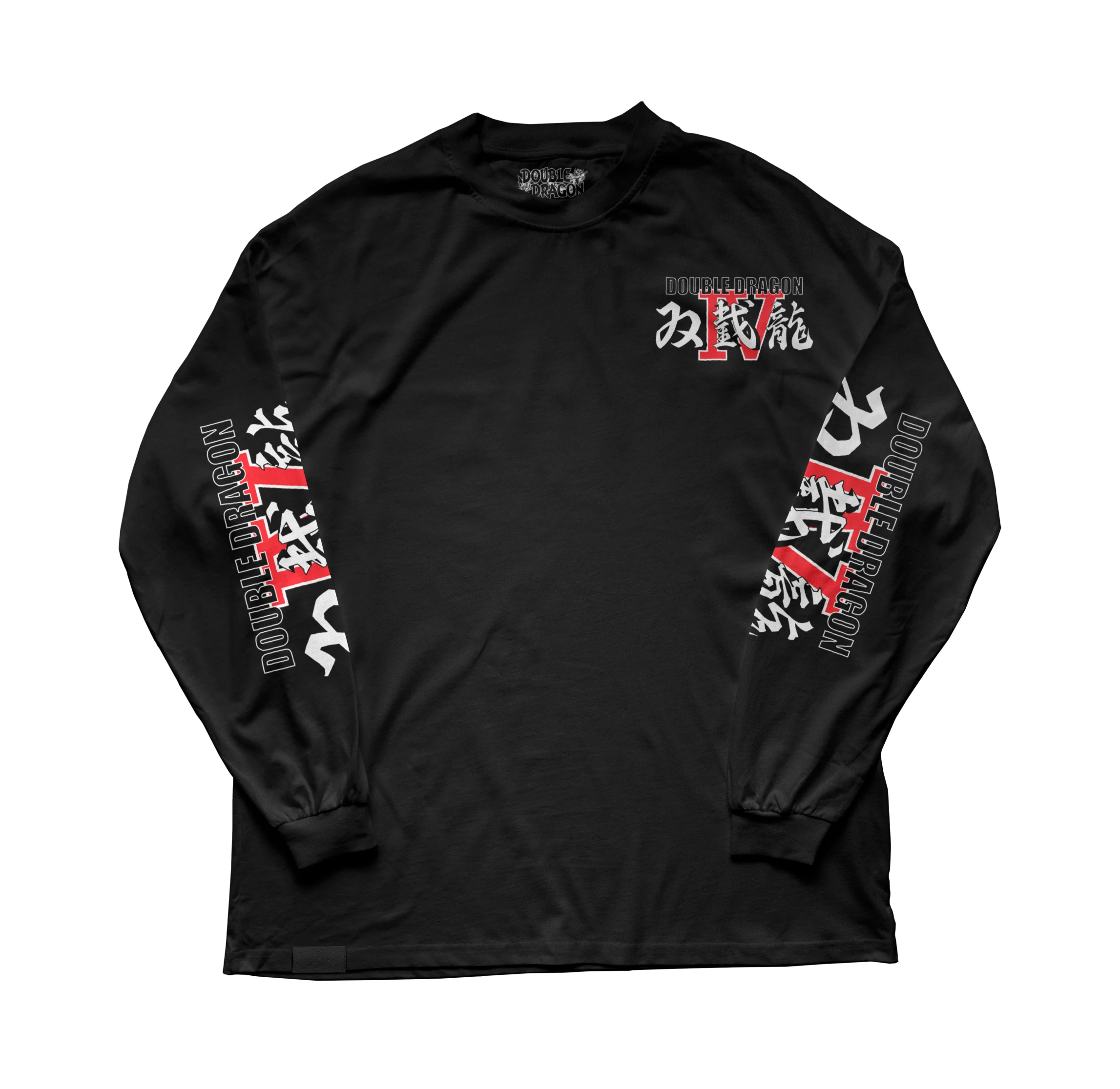 DOUBLE DRAGON IV BOX ART TEE LONG SLEEVE - Image 2
