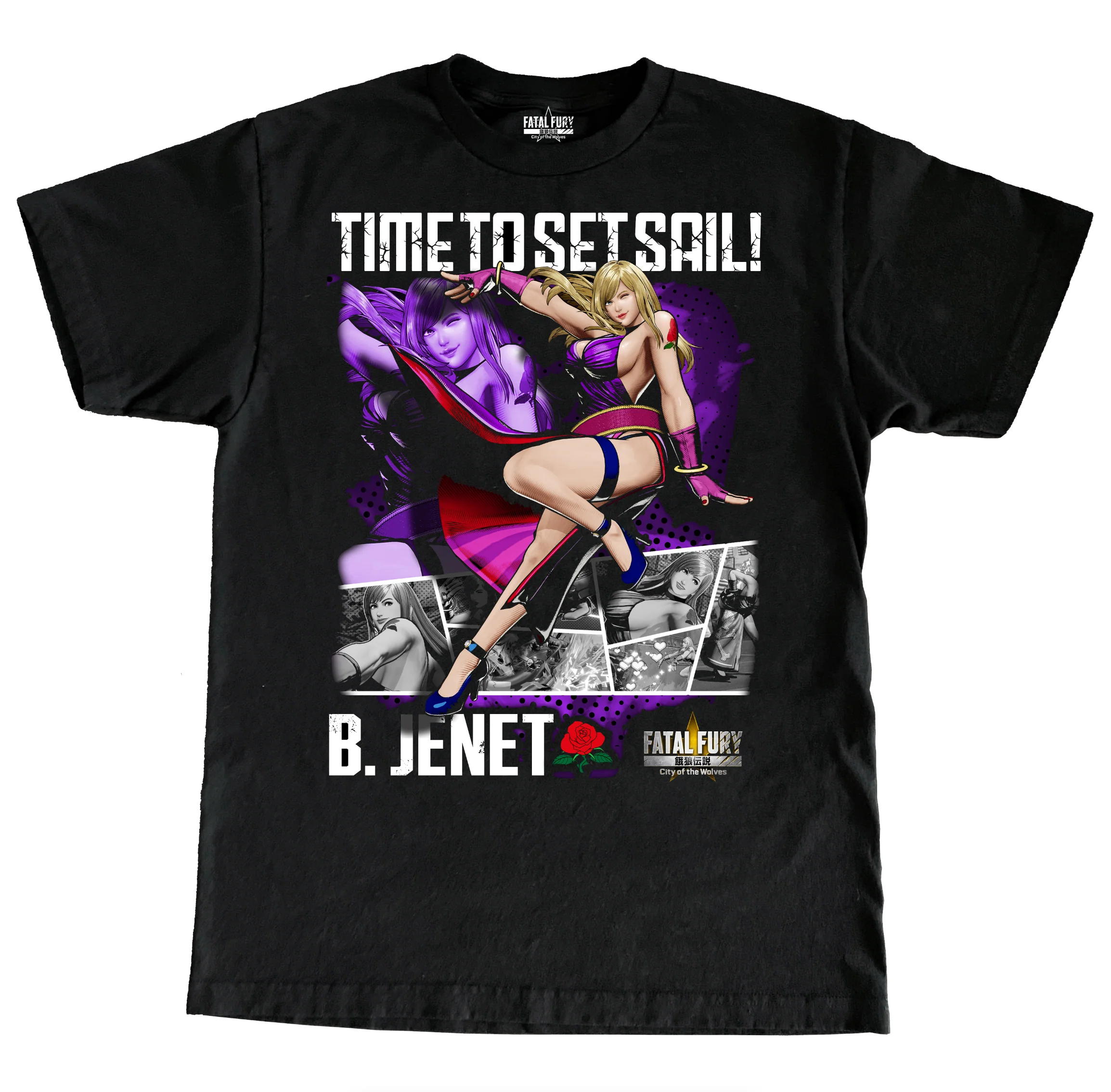 FATAL FURY COTW B. JENET SHIRT