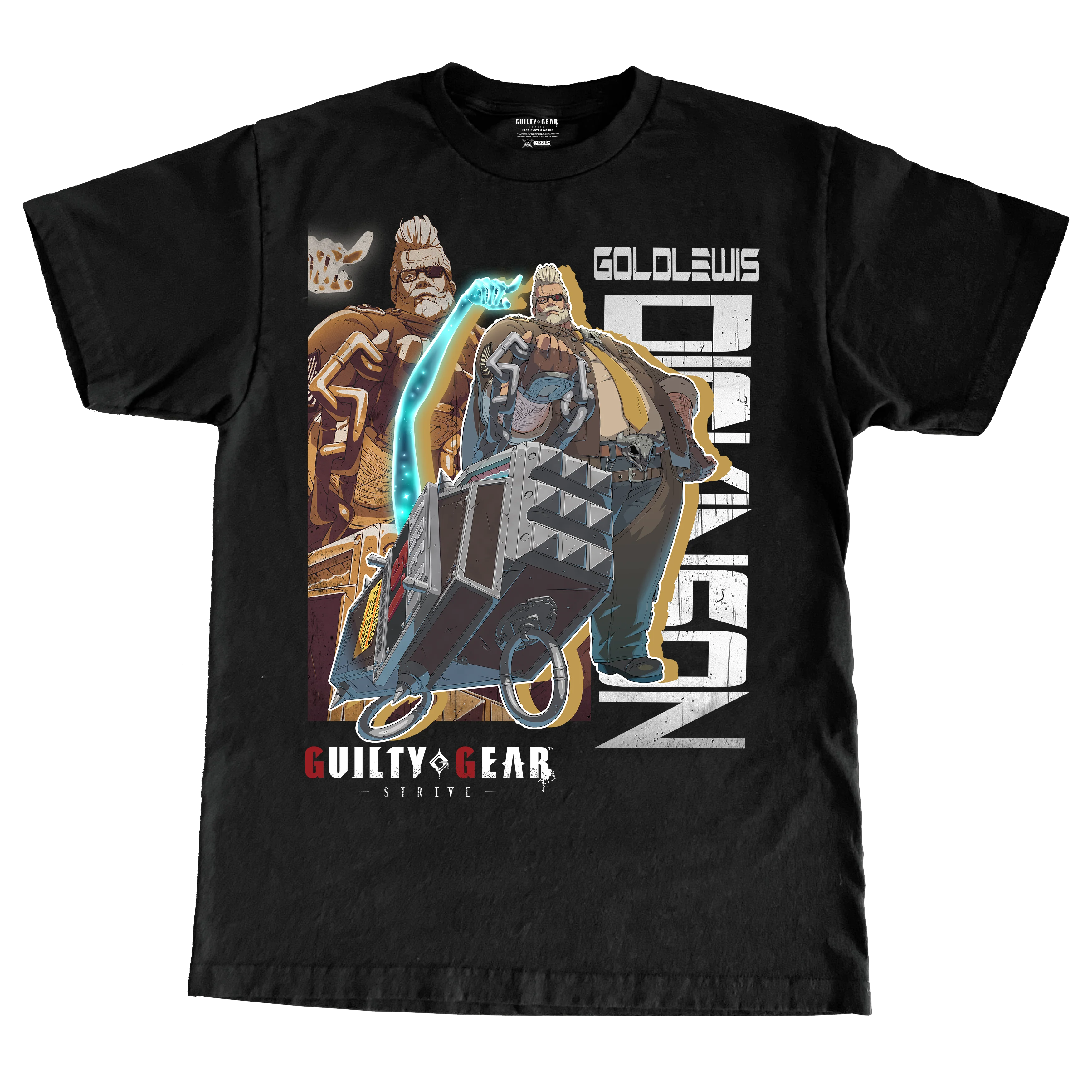 GUILTY GEAR STRIVE GOLDLEWIS DICKINSON TSHIRT
