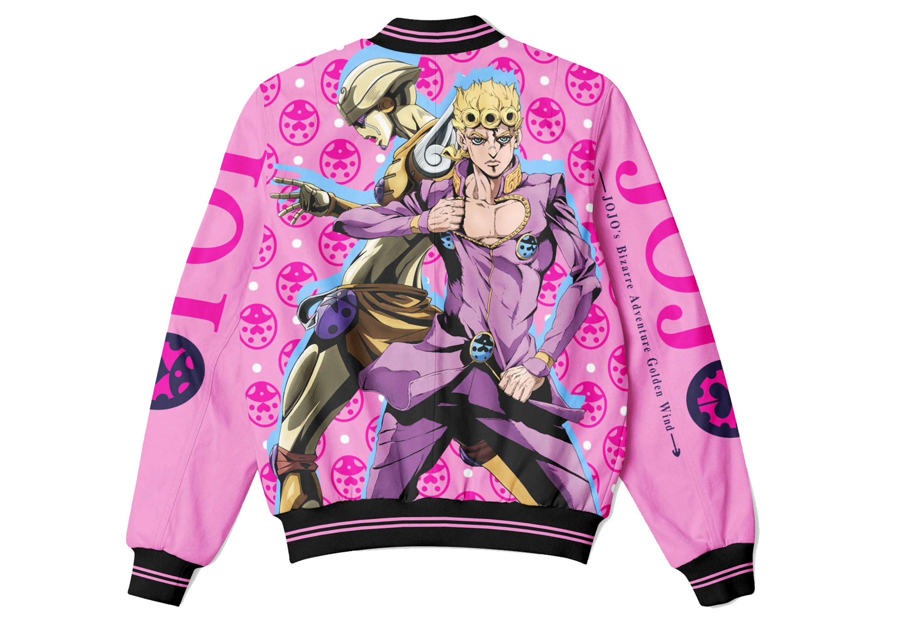 JOJO'S BIZARRE ADVENTURE "GIORNO GIOVANNA" LIGHTWEIGHT JACKET - Image 2