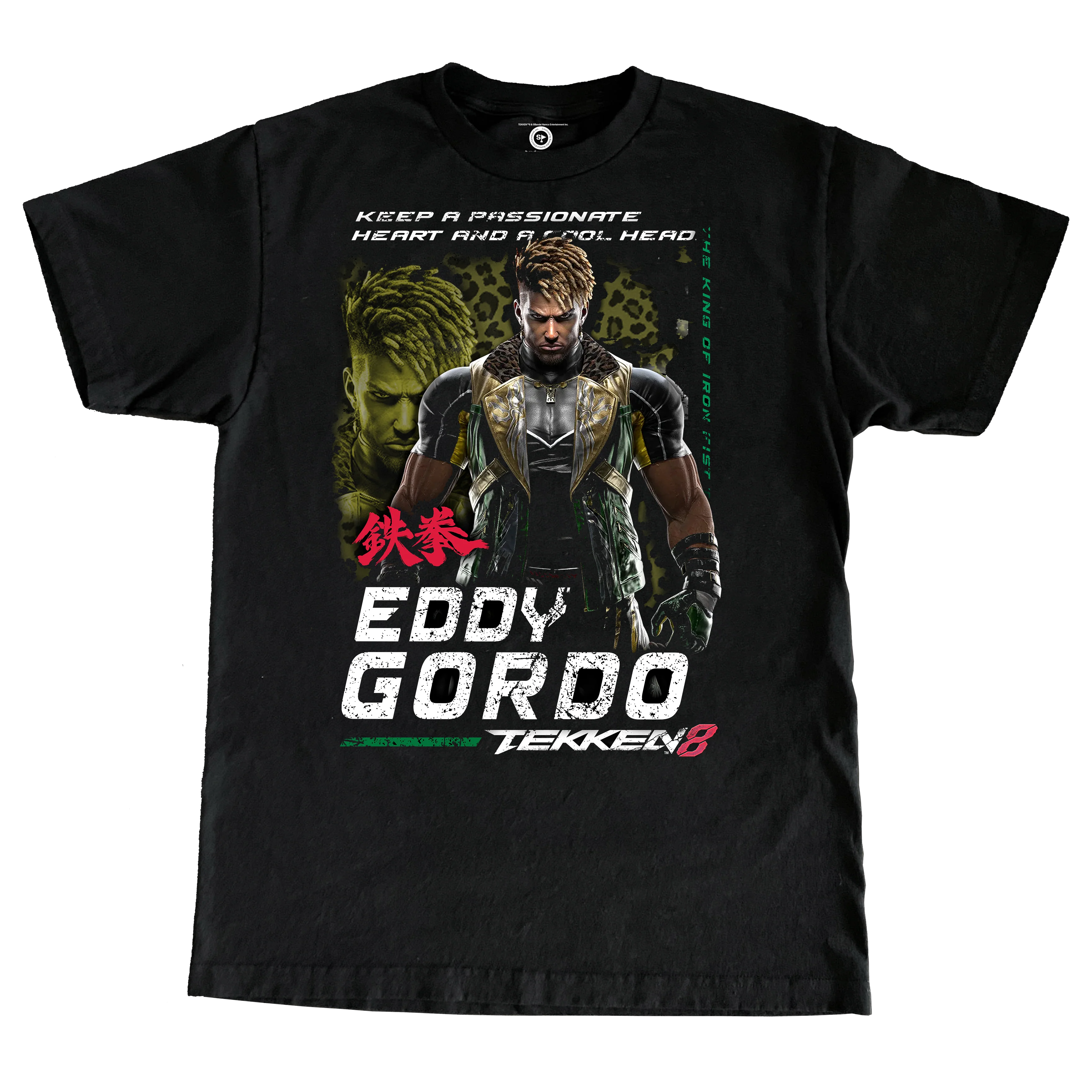 TEKKEN 8 EDDY GORDO LARGE PRINT TSHIRT