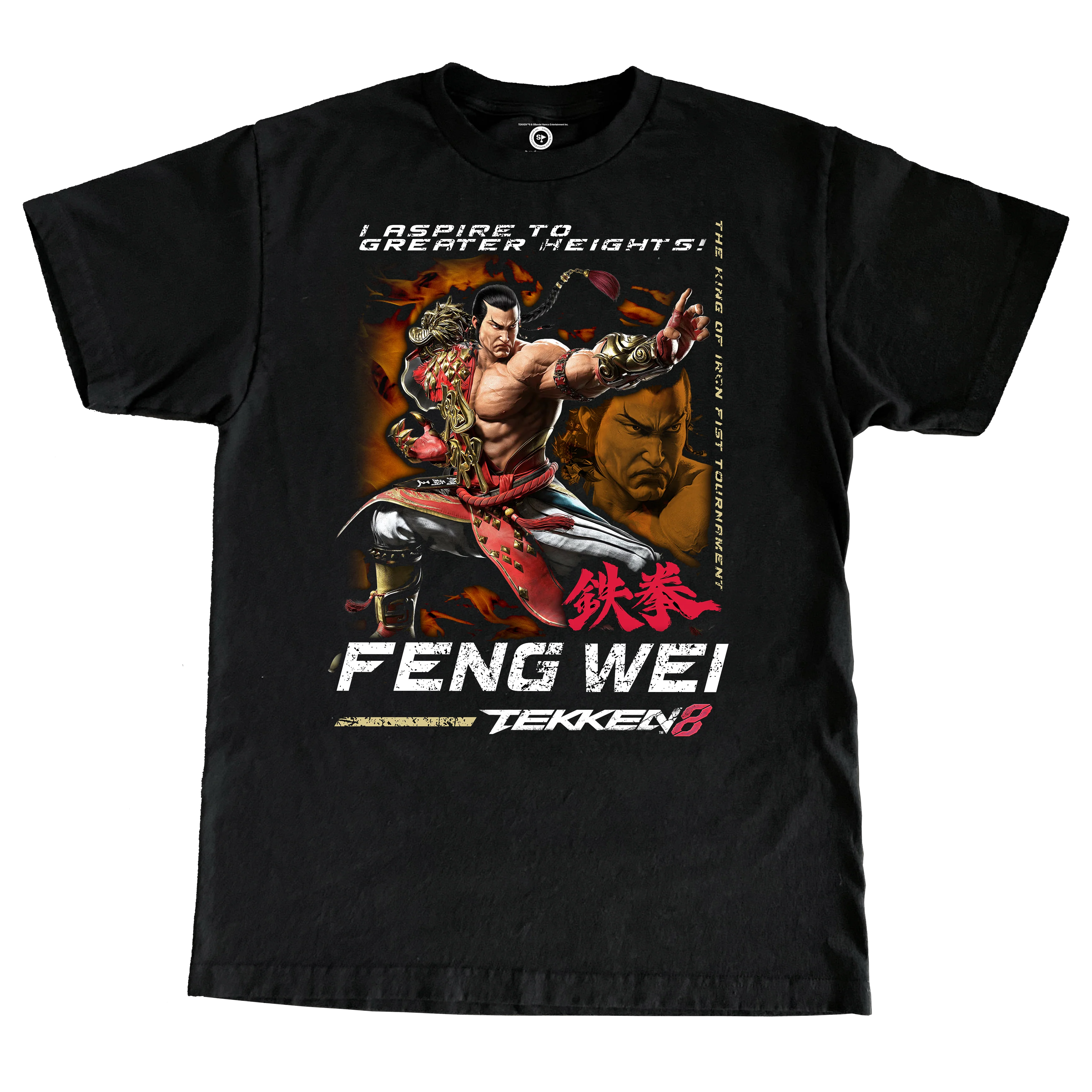 TEKKEN 8 FENG WEI LARGE PRINT TSHIRT