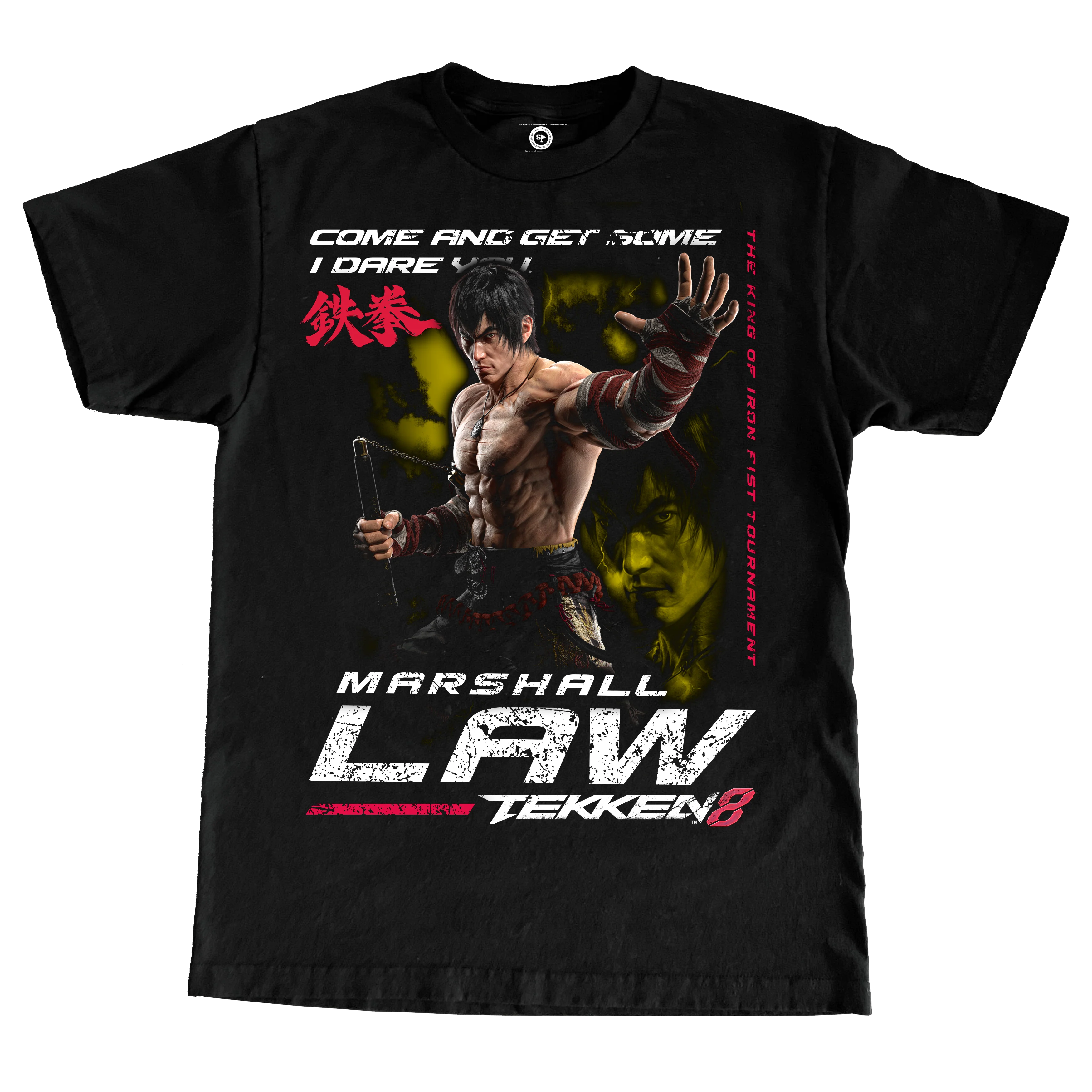 TEKKEN 8 MARSHALL LAW LARGE PRINT TSHIRT