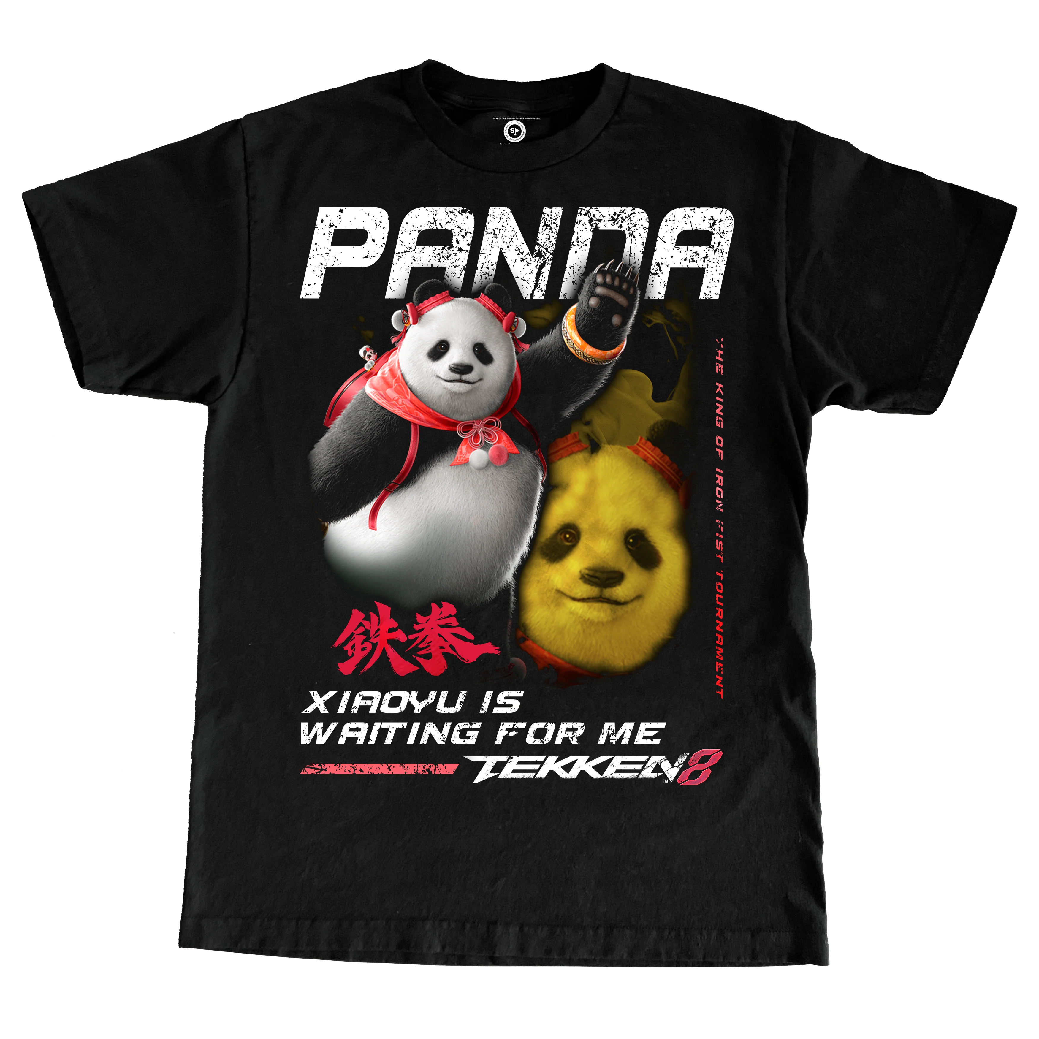 TEKKEN 8 PANDA LARGE PRINT TSHIRT