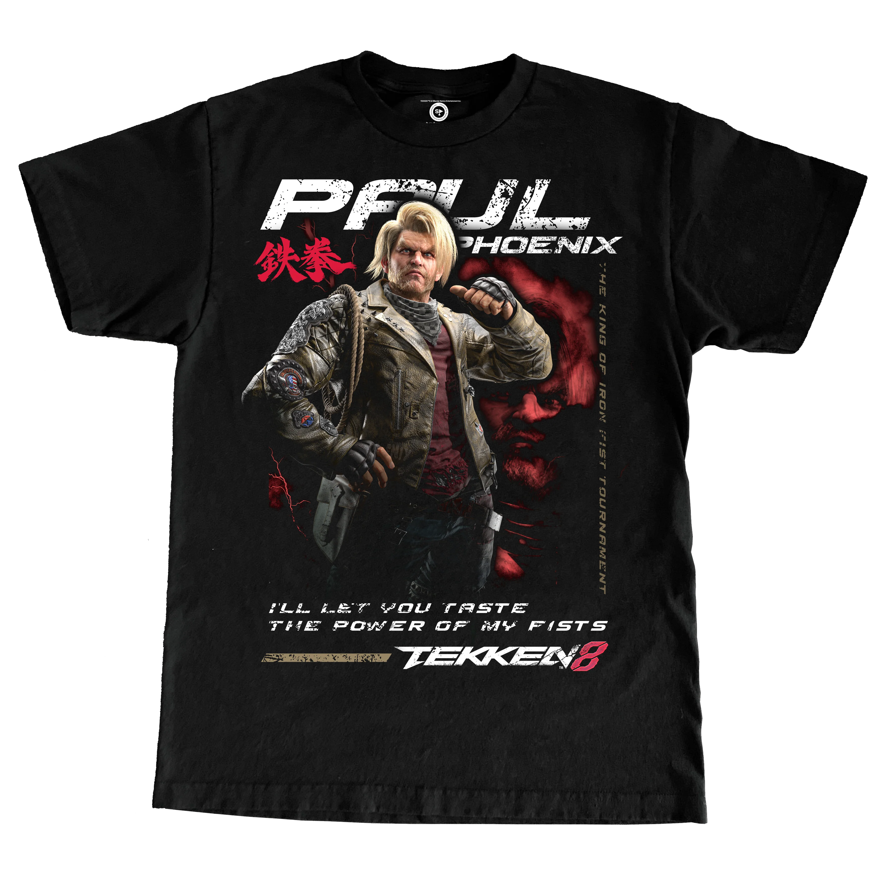 TEKKEN 8 PAUL PHOENIX LARGE PRINT TSHIRT