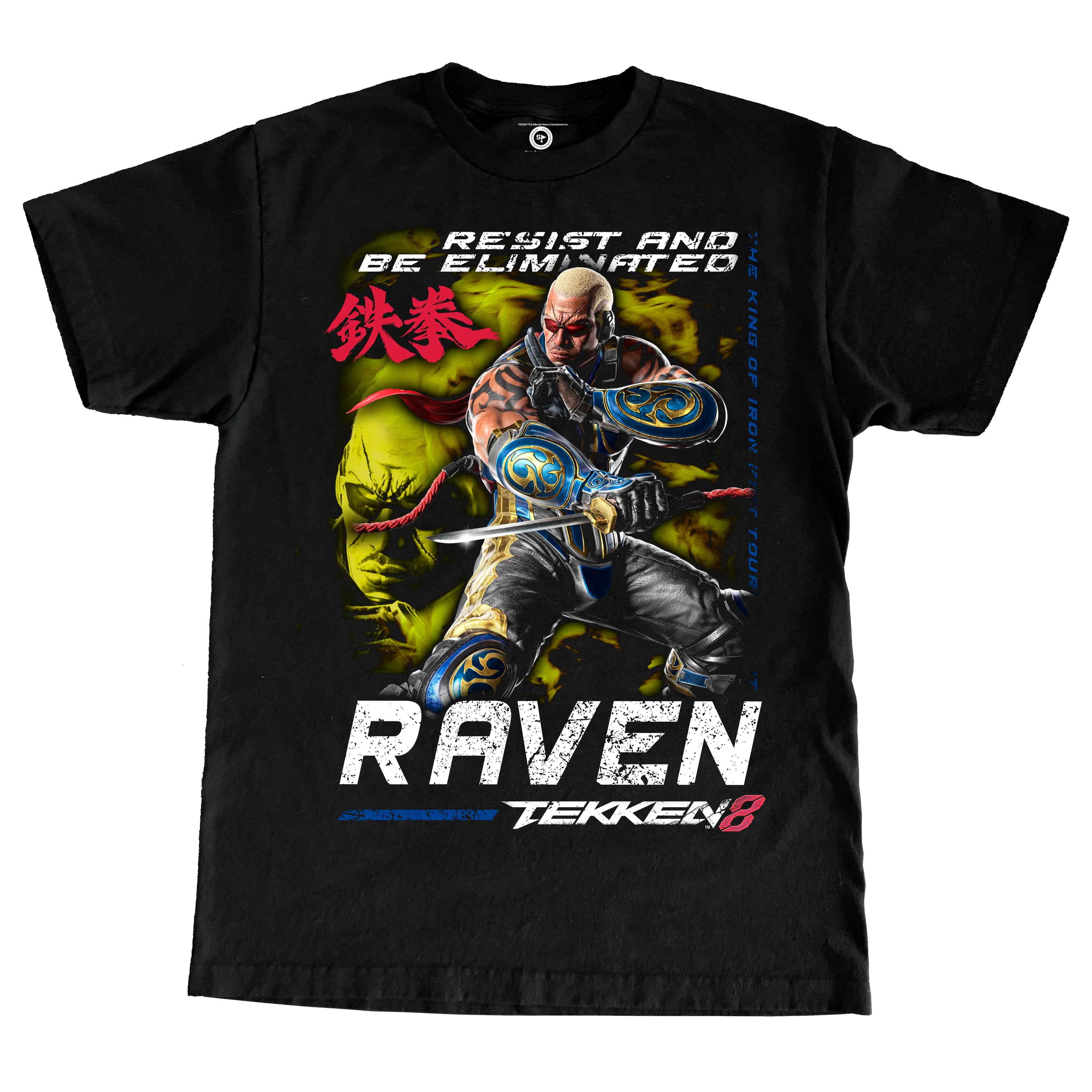 TEKKEN 8 RAVEN LARGE PRINT TSHIRT