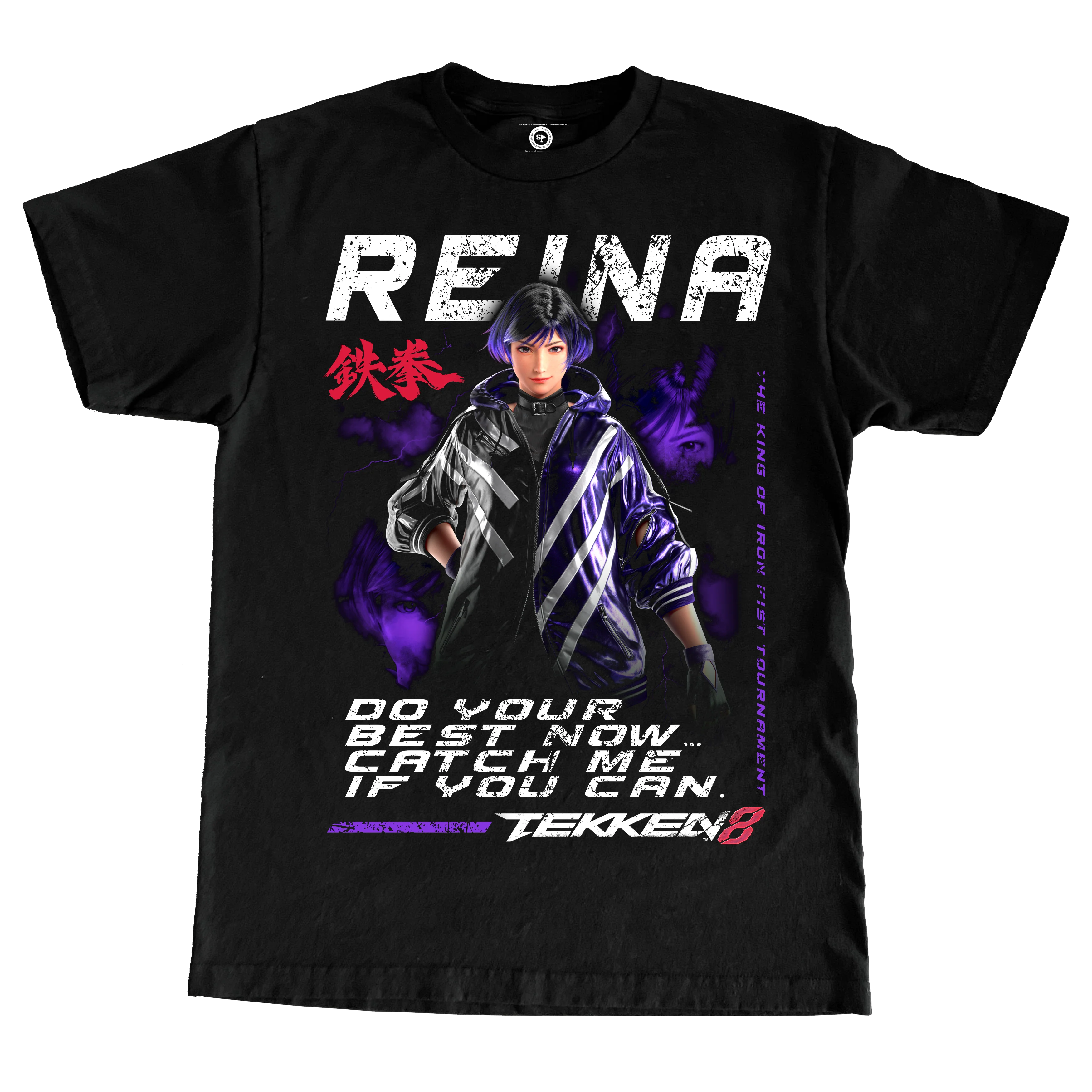 TEKKEN 8 REINA LARGE PRINT TSHIRT