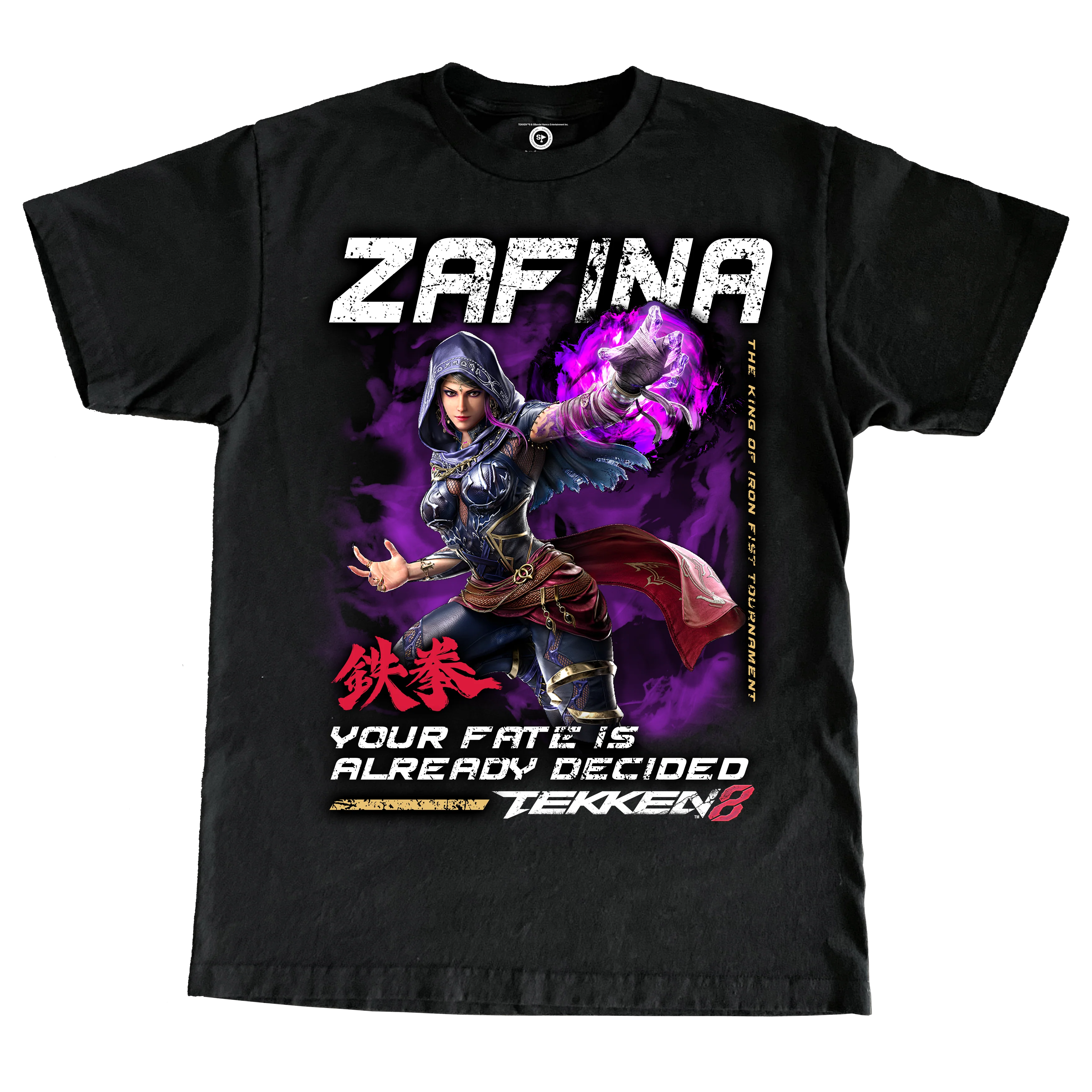 TEKKEN 8 ZAFINA LARGE PRINT TSHIRT